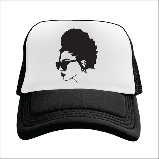 GIRL GLASSES Trucker Hat