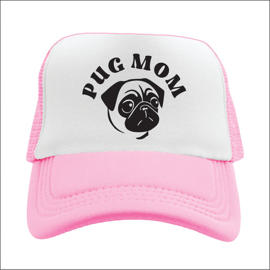 Pug Mom  Trucker Hat