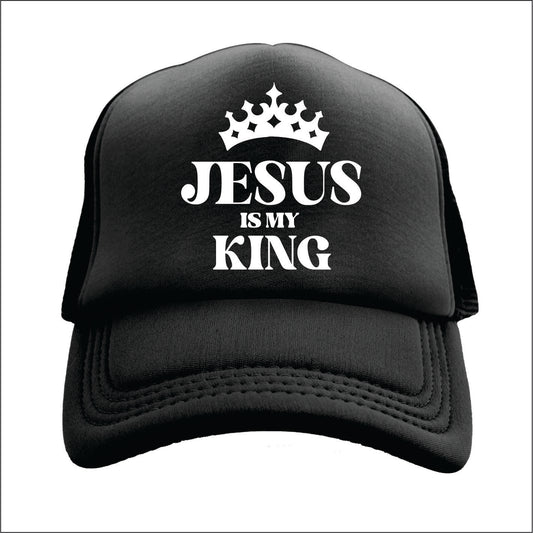 Jesus is my King Trucker Hat