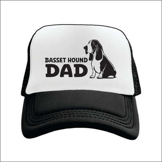 Basset Hound Dad  Trucker Hat