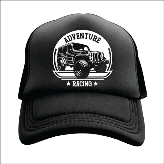 Jeep Adventure Racing Trucker Hat