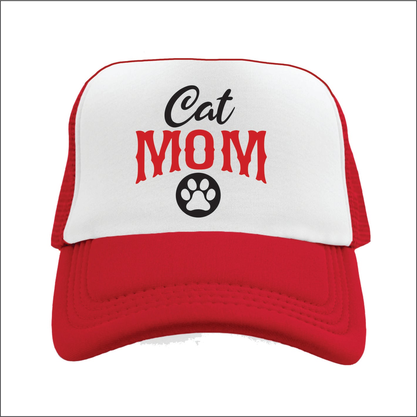 Cat Mom Trucker Hat