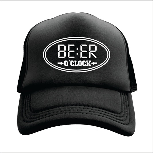 BEER O’CLOCK Trucker Hat for beer lovers