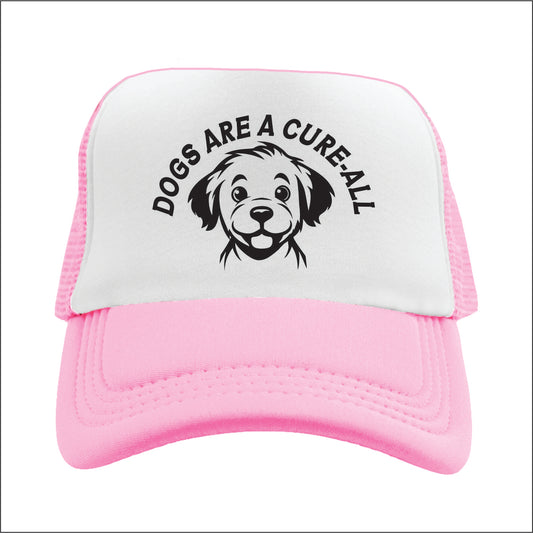 Dogs are a cure-all  Trucker Hat