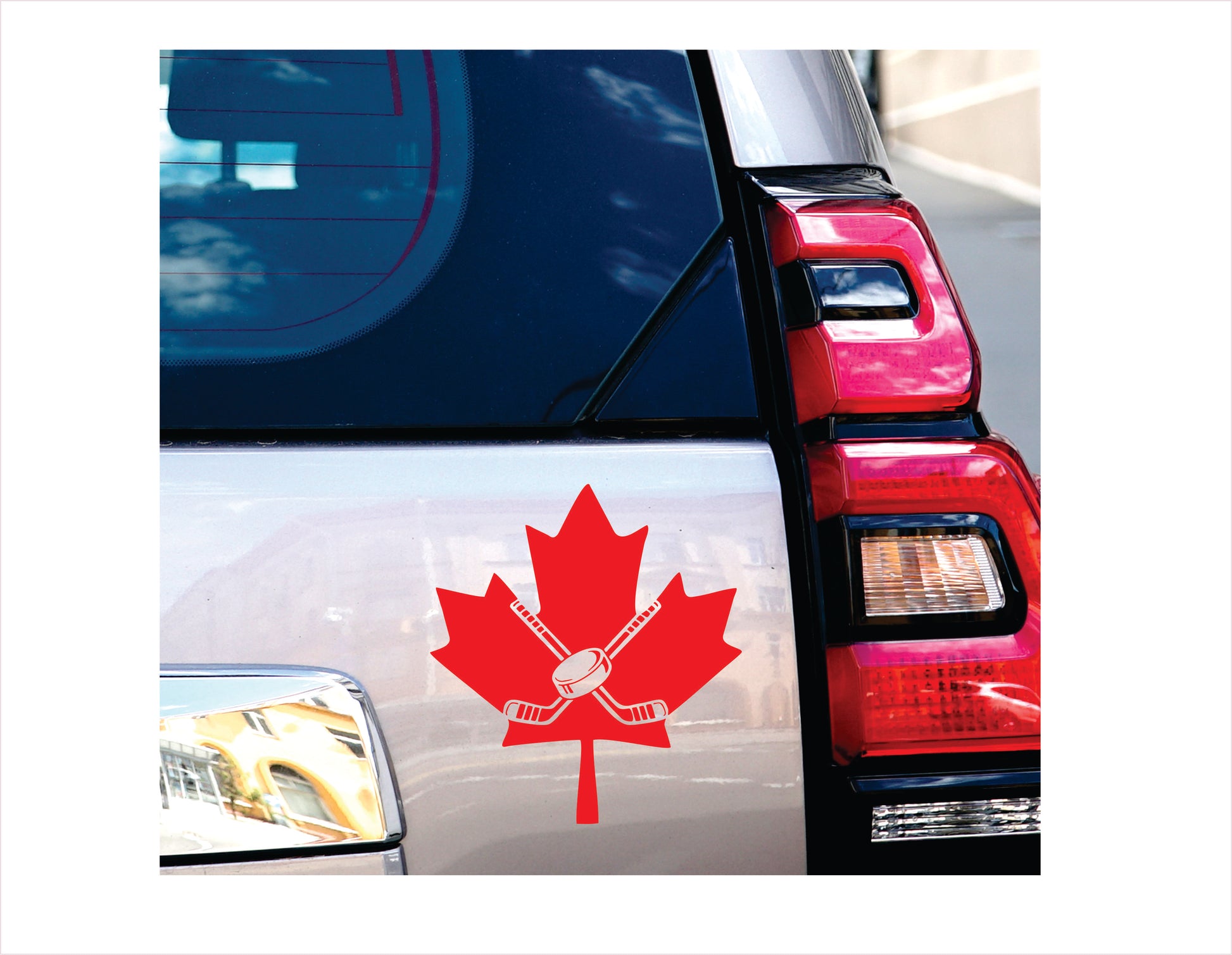 Hockey Canada Play Red Decal Sticker