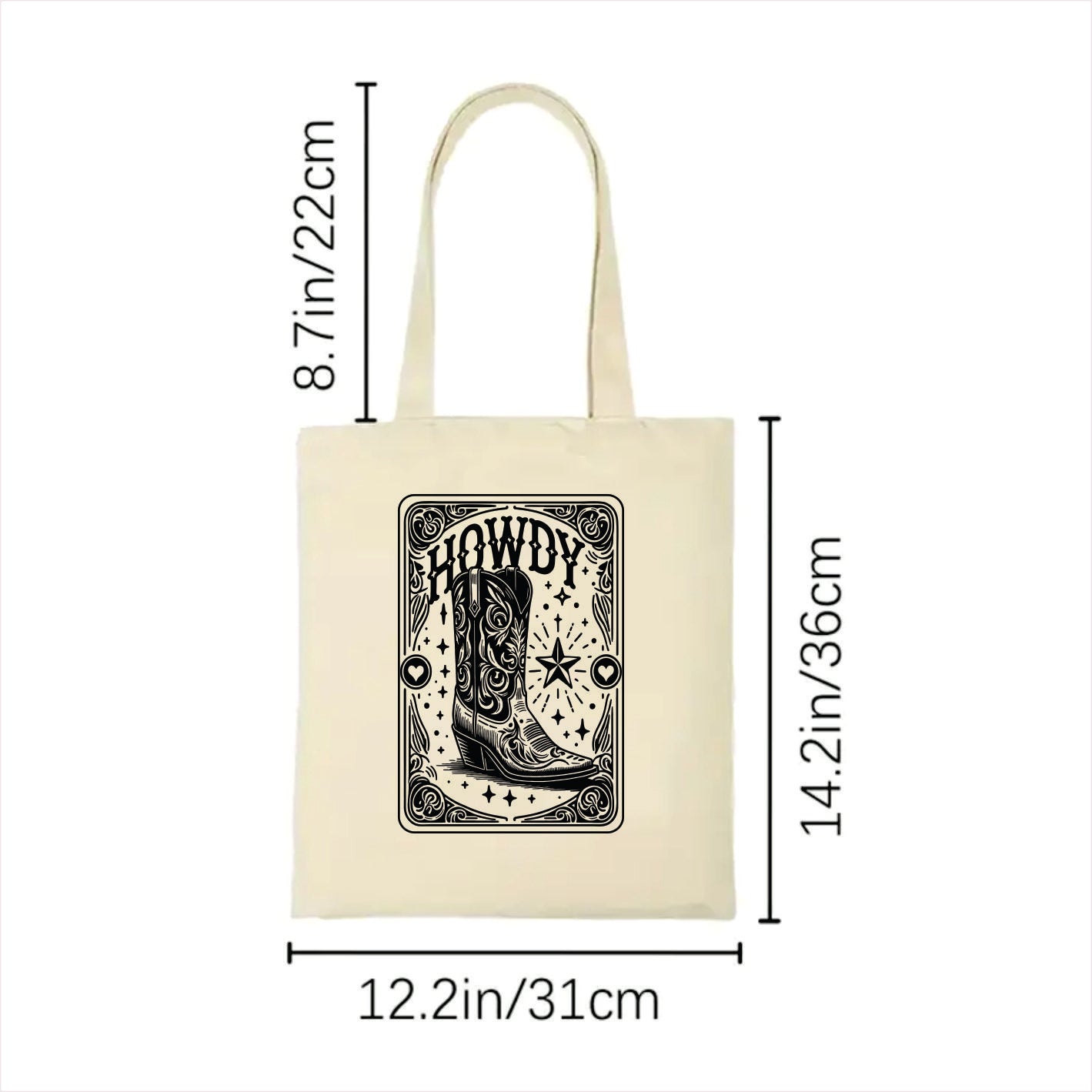 Howdy tote bag 2