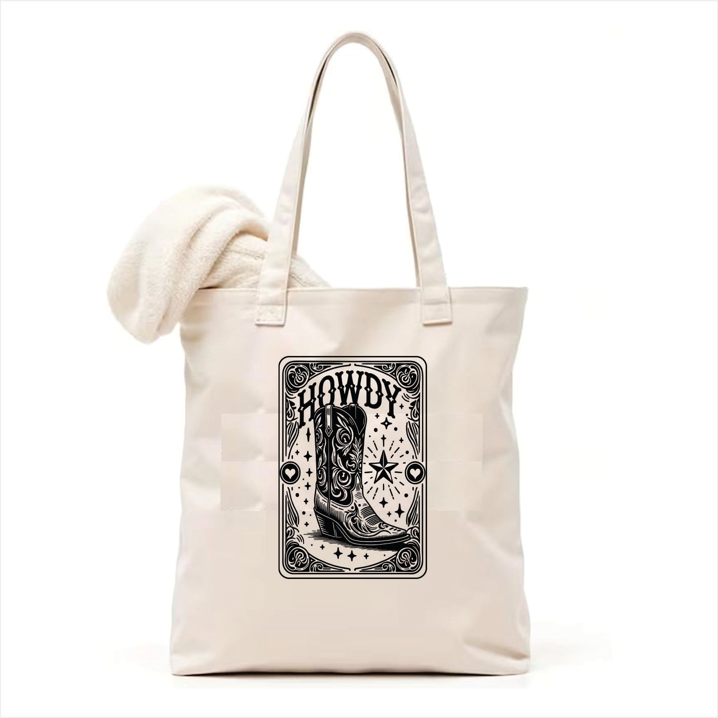 Howdy tote bag 3