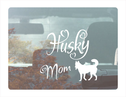 Husky Mom Decal Sticker  FREE shipping