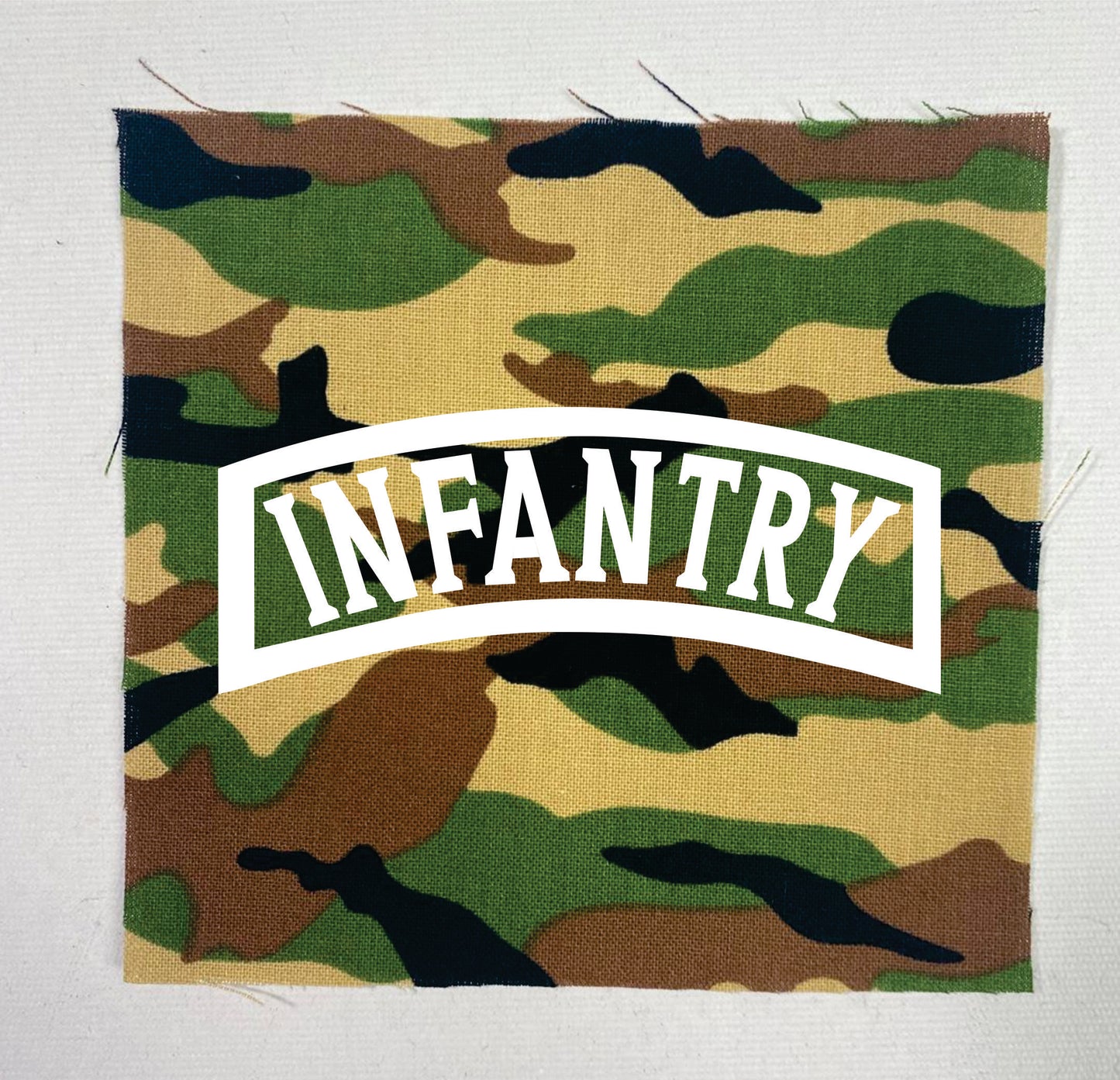 Infantry Sew-On Patch Camo Military Pride Patch