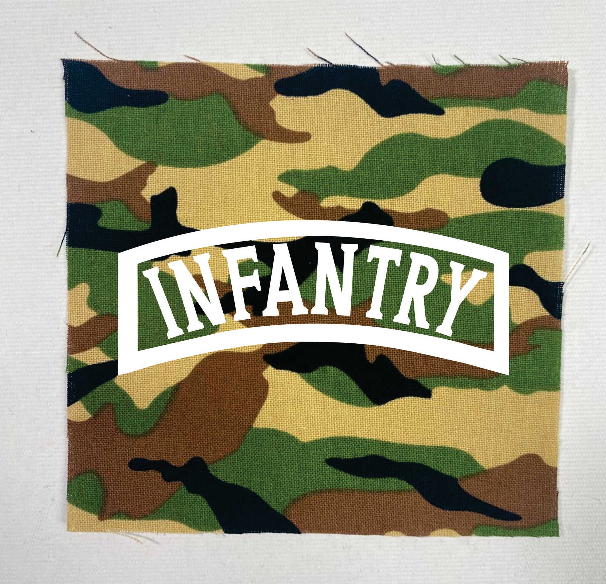 Infantry Sew-On Patch Camo Military Pride Patch