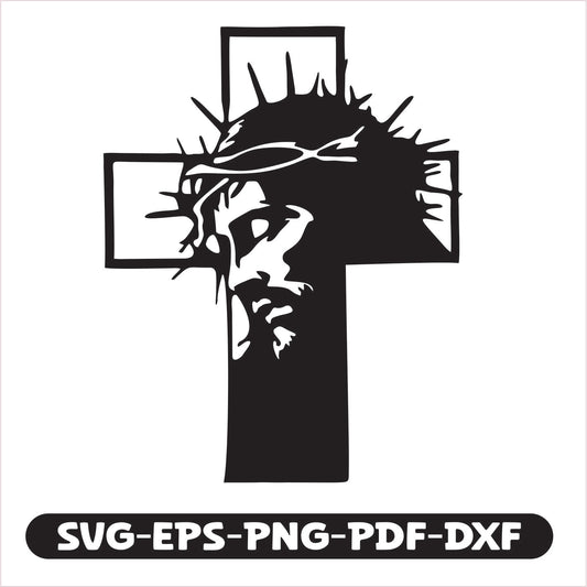 Jesus Mirror SVG EPS PNG PDF DXF Cutting File