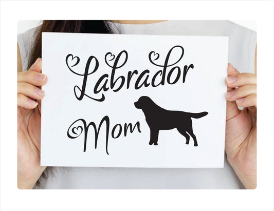 Labrador Mom Decal Sticker  FREE shipping