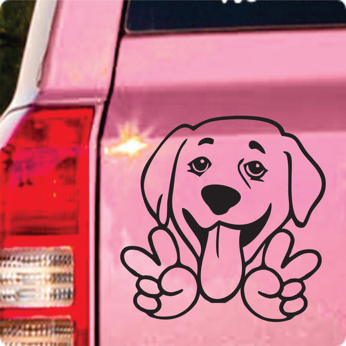 Labrador Peace Decal