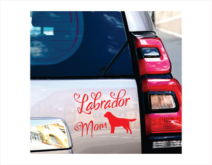Labrador Mom Decal Sticker  FREE shipping