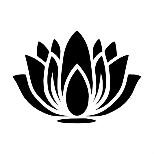 Flower New Lotus Vinyl Decal Sticker