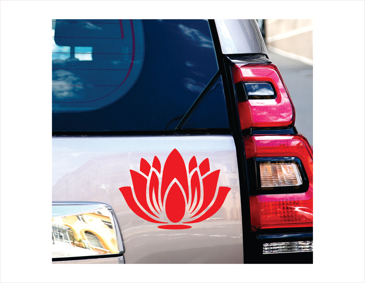 Flower New Lotus Vinyl Decal Sticker  FREE shipping