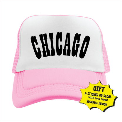 Chicago Trucker Hat Cap