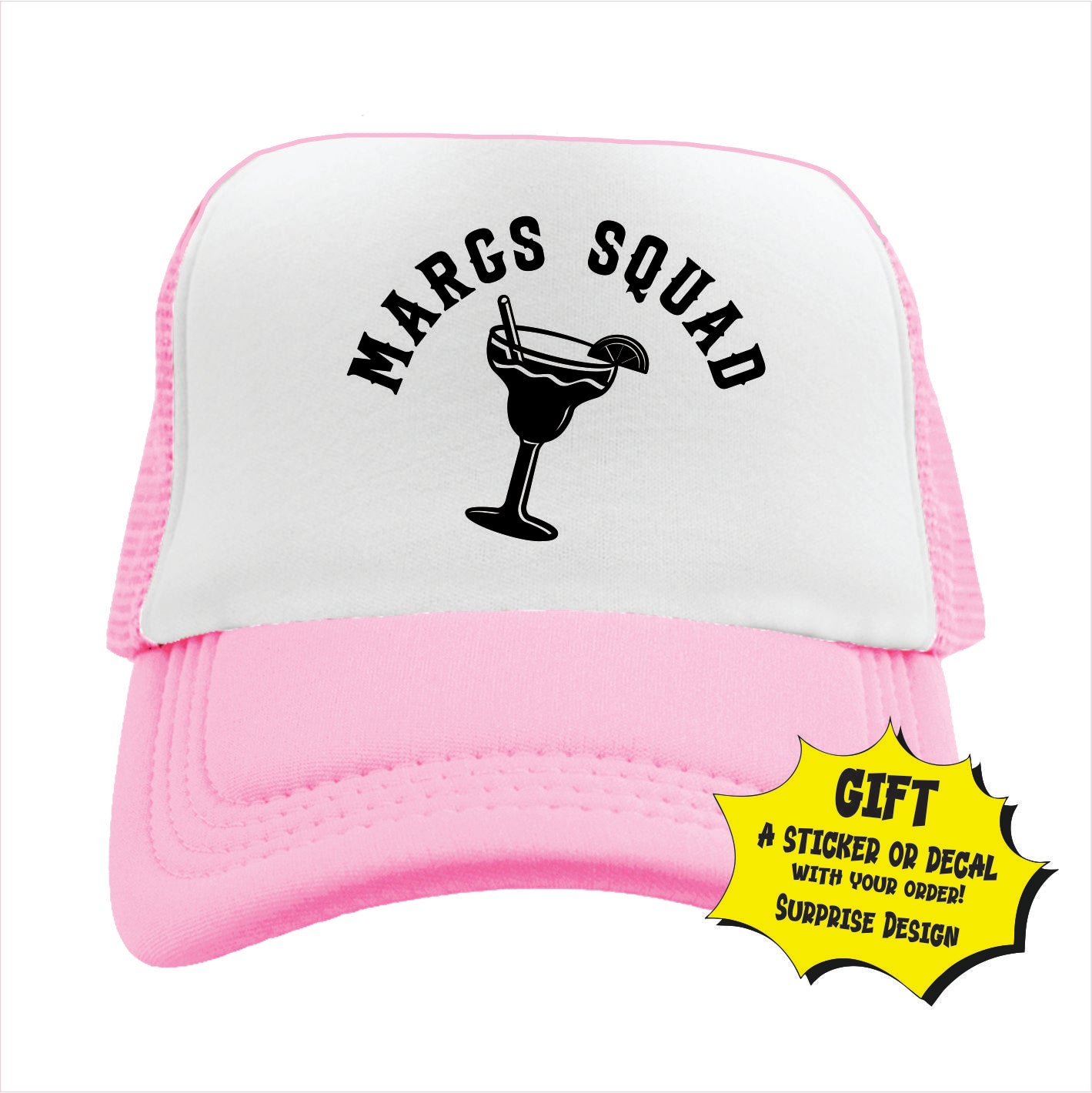 Margs Squad Trucker Hat Cap