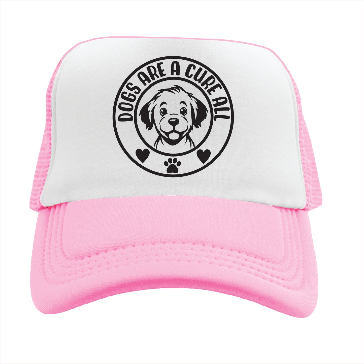 Dogs are a cure-all Trucker Hat Cap