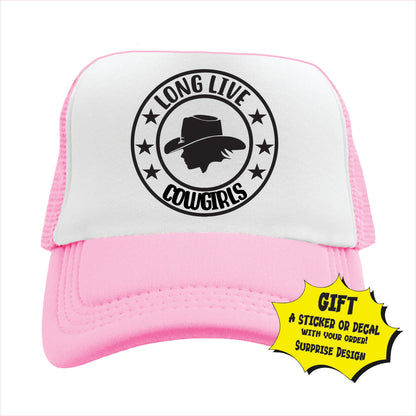 Long Live Cowgirls Hat Cap