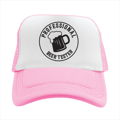 PROFESSIONAL BEER TESTER Trucker Hat Cap