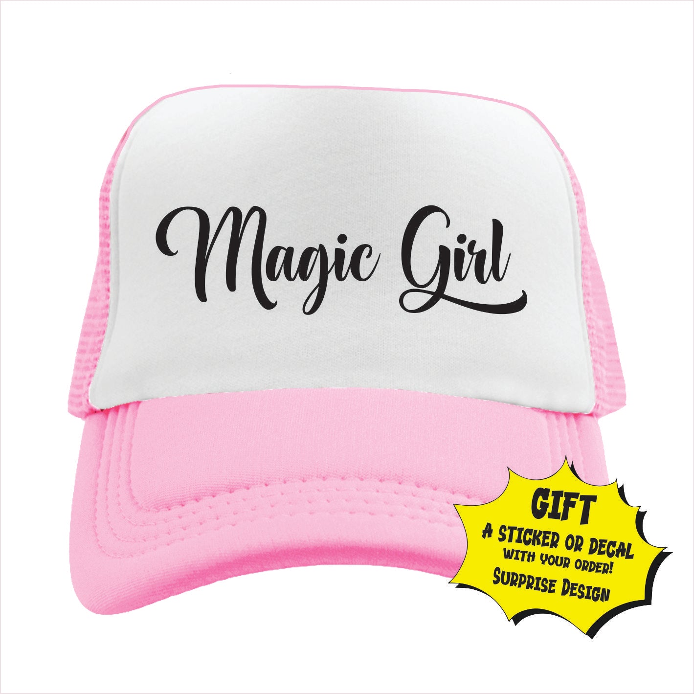 Magic Girl Trucker Hat Cap