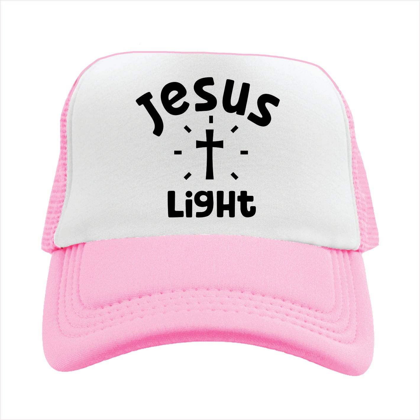Jesus Light Trucker Hat Cap