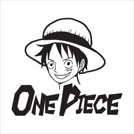 One Piece Vinyl Decal