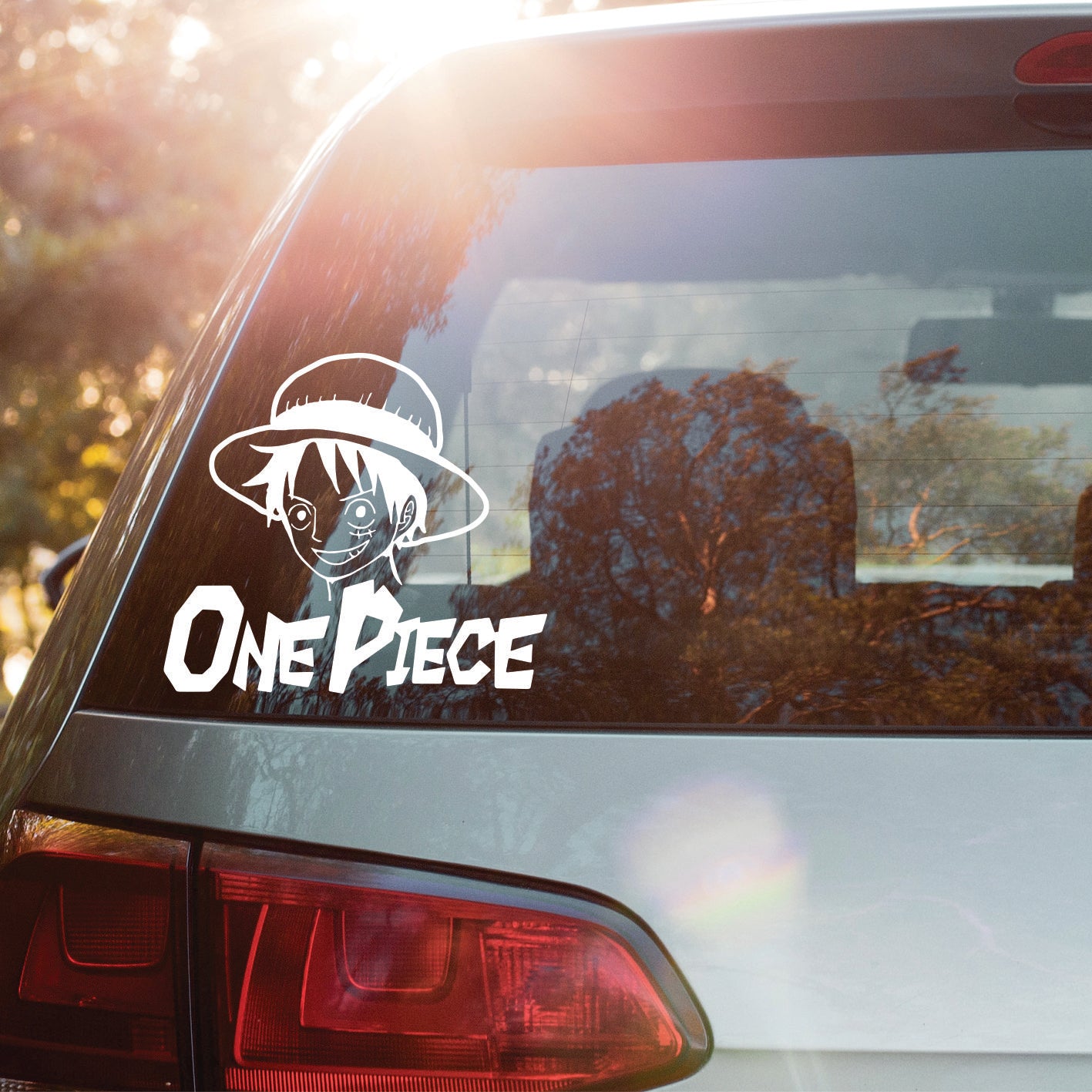 One Piece Vinyl Decal