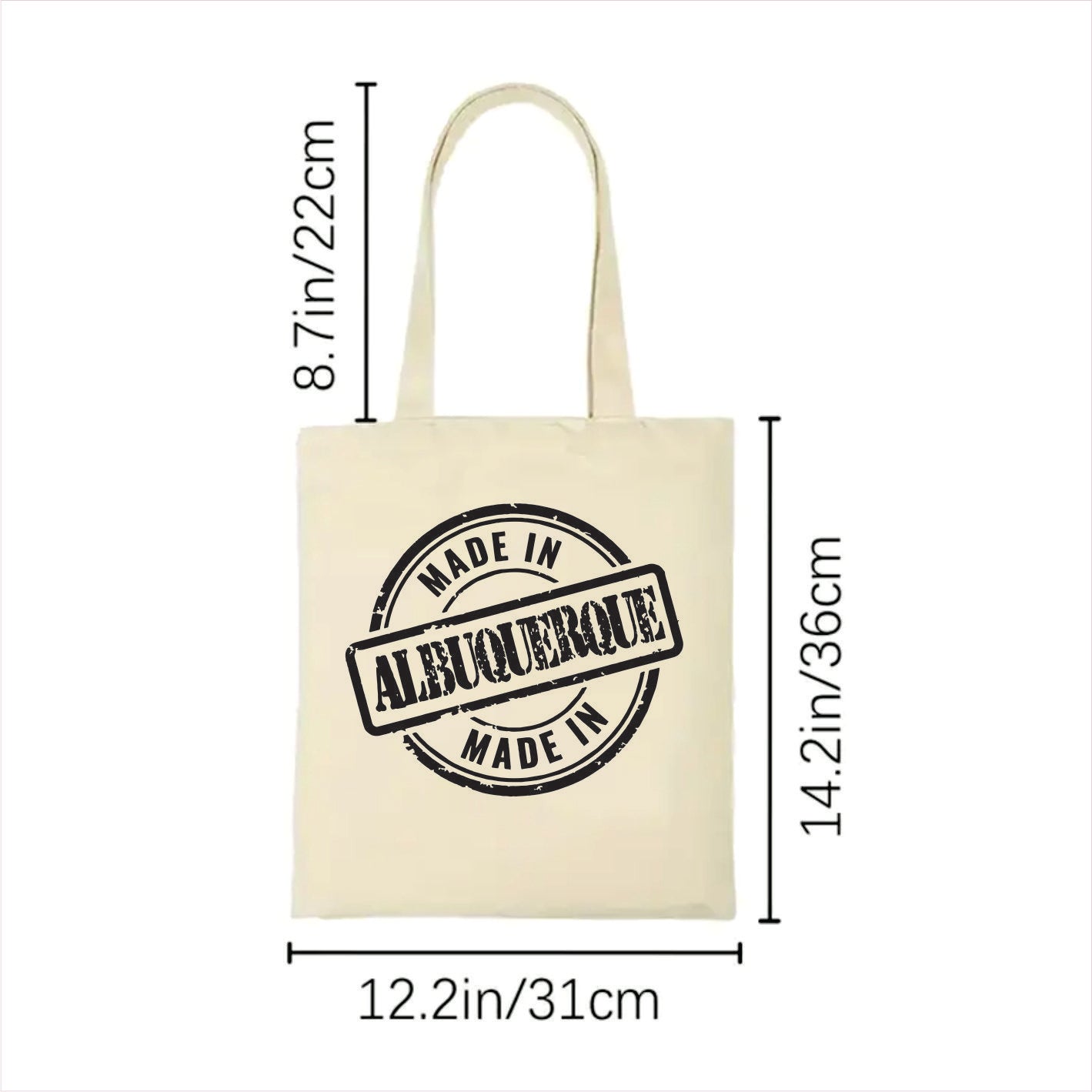 Made in Albuquerque tote bag New Mexico 2