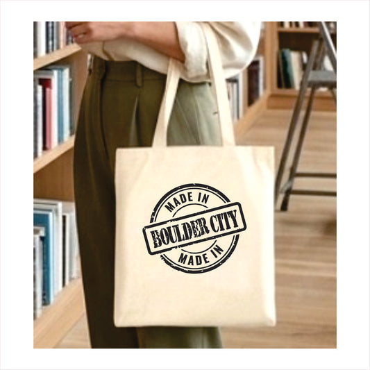 Made in Boulder City tote bag Nevada 1