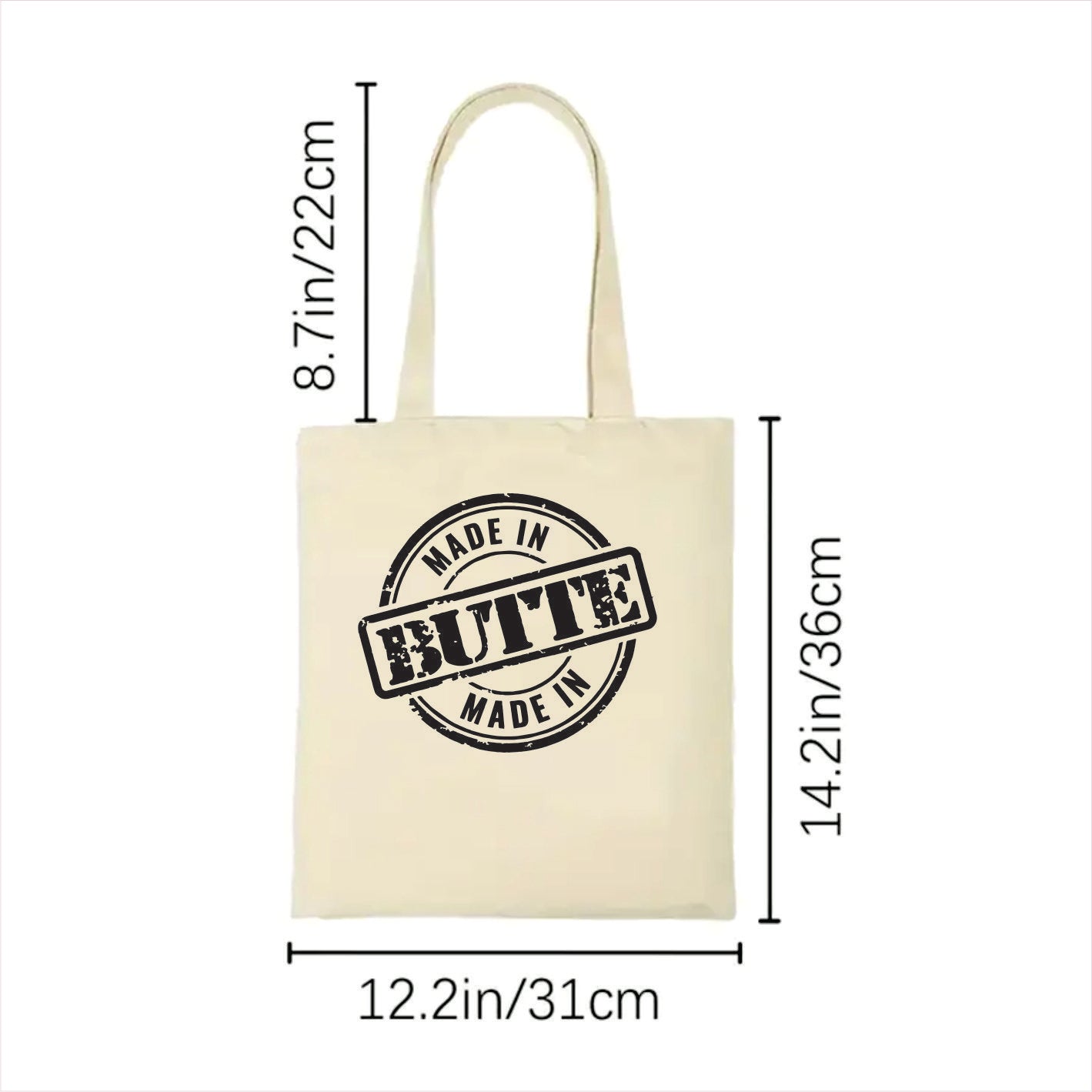 Made in Butte tote bag Montana 2