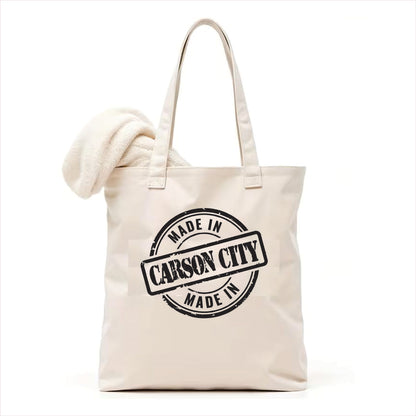 Made in Carson City tote bag Nevada 3