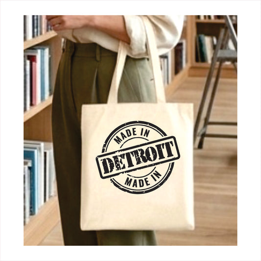 Made in Detroit tote bag Michigan 1
