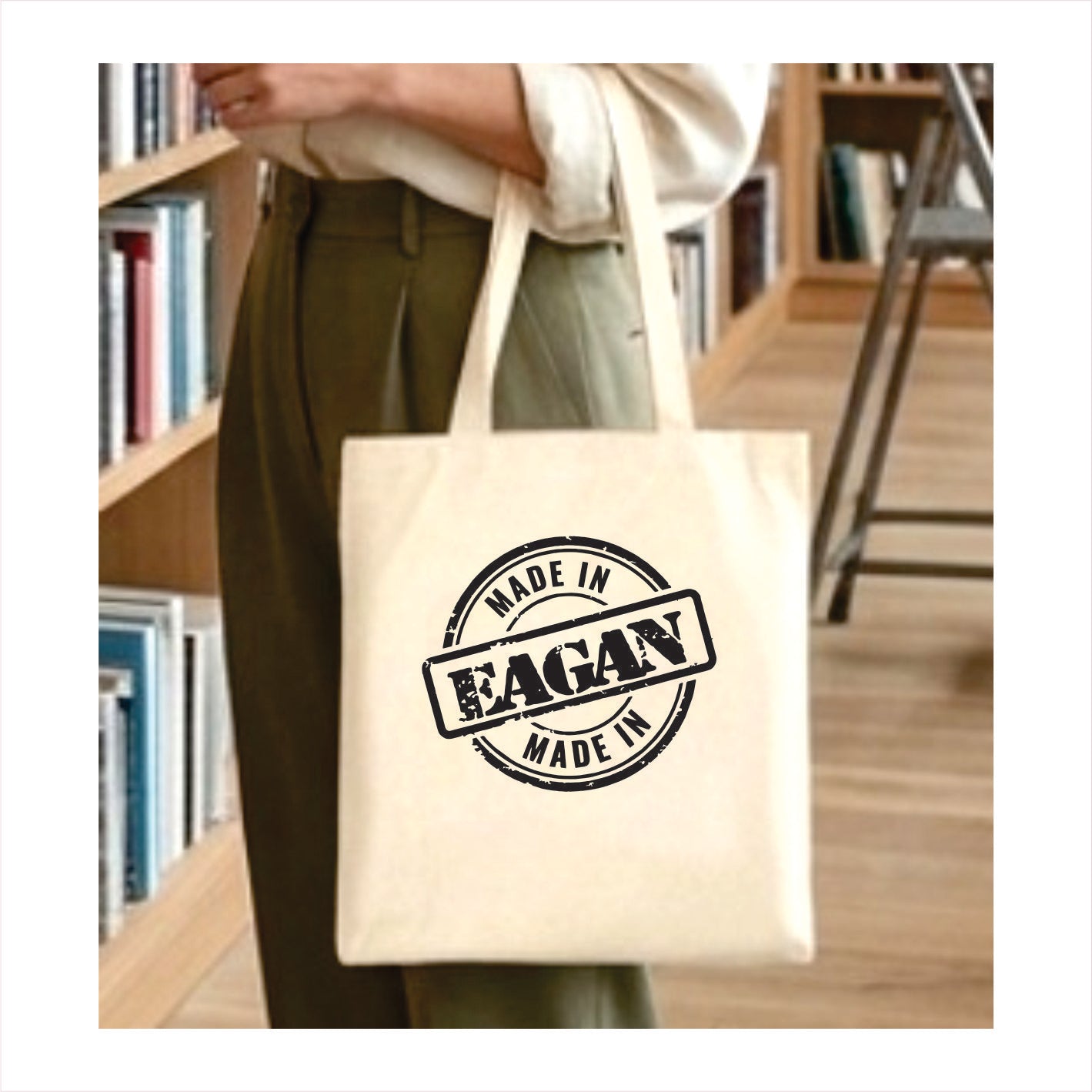 Made in Eagan tote bag Minnesota 1