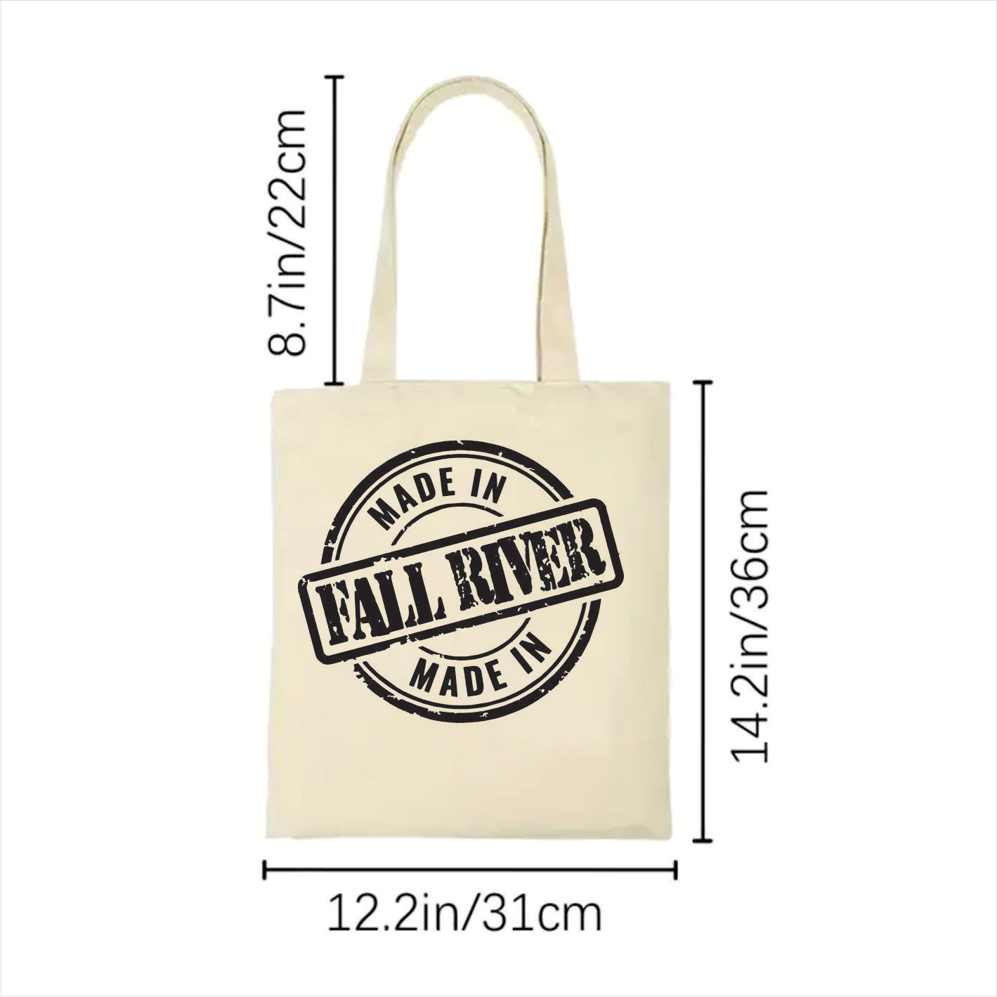 Made in Fall River tote bag Massachusetts 2