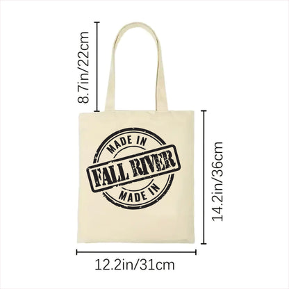 Made in Fall River tote bag Massachusetts 2