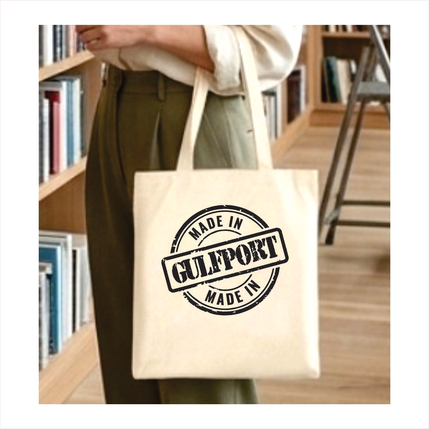 Made in Gulfport tote bag Mississippi 1