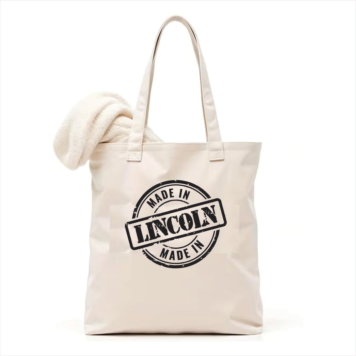 Made in Lincoln tote bag Nebraska 3