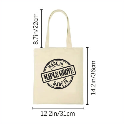 Made in Maple Grove tote bag Minnesota 2