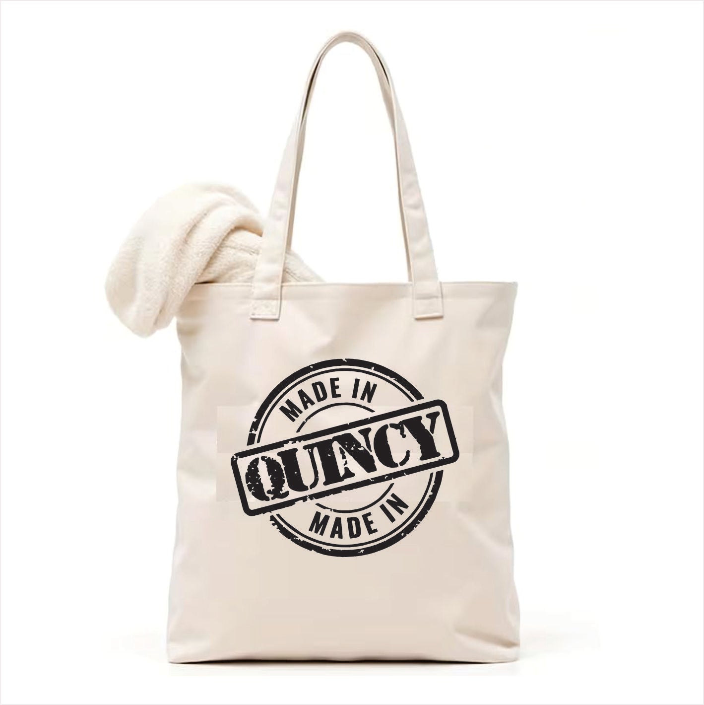 Made in Quincy tote bag Massachusetts 3