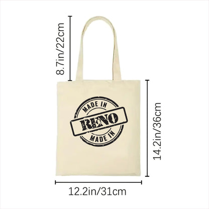 Made in Reno tote bag Nevada 2
