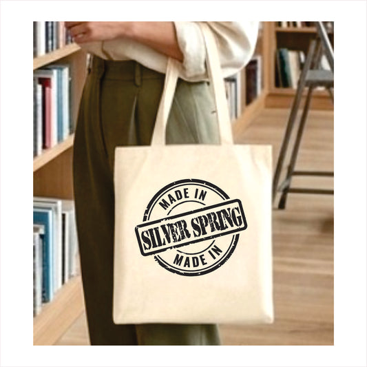 Made in Silver Spring tote bag Maryland  1  