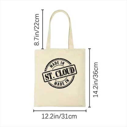 Made in St. Cloud tote bag Minnesota 2