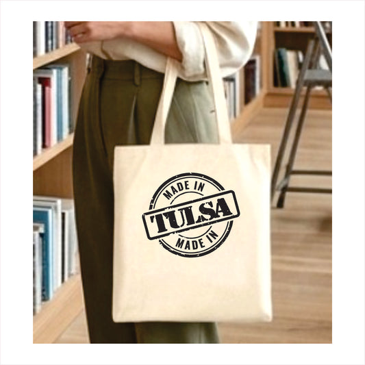 Made in Tulsa tote bag Oklahoma 1