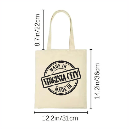Made in Virginia City tote bag Nevada 2