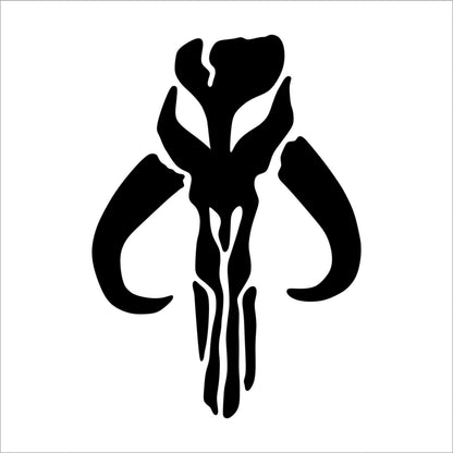 Mandalorian Vinyl Decal