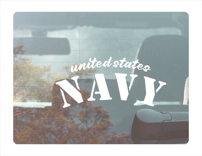 United States NAVY Decal Vinyl Sticker - FREE shipping
