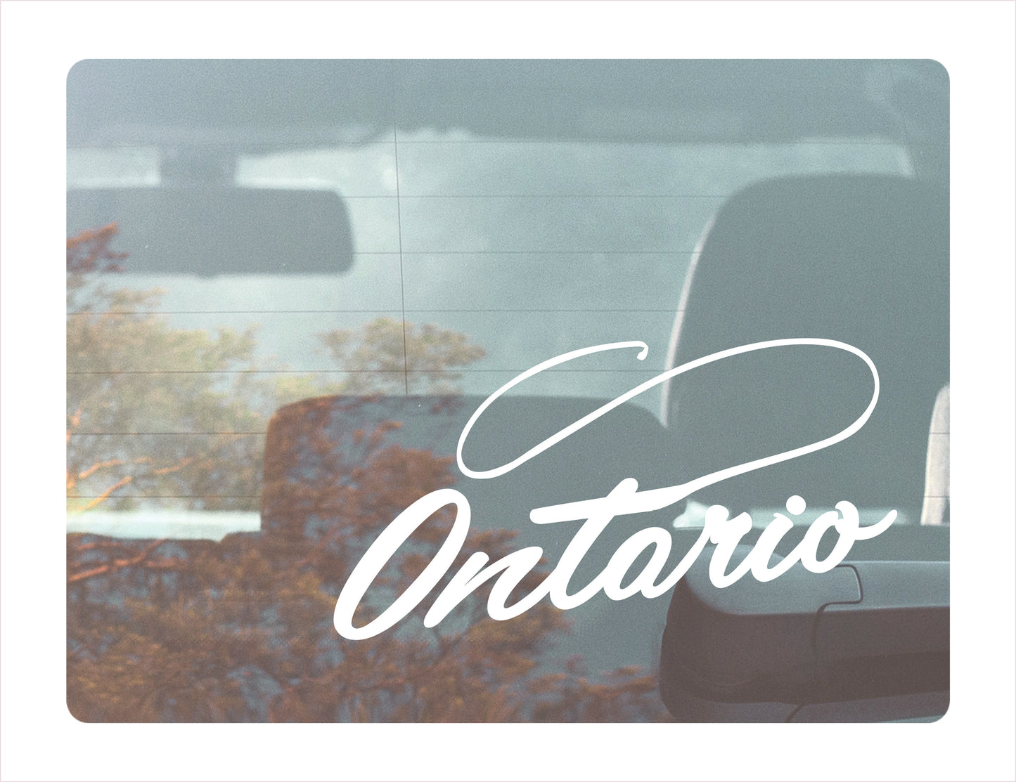 Ontario Fishing Decal Sticker - FREE shipping