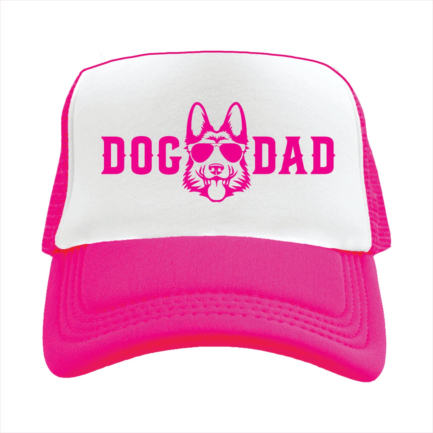 Dog Dad Trucker Hat Cap